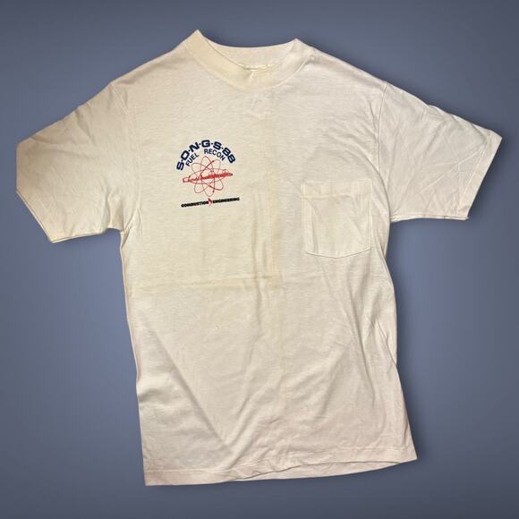 Vintage Deadstock San Onofre Nuclear Power Plant T-shirt- NOS- Size Medium - Picture 1 of 7